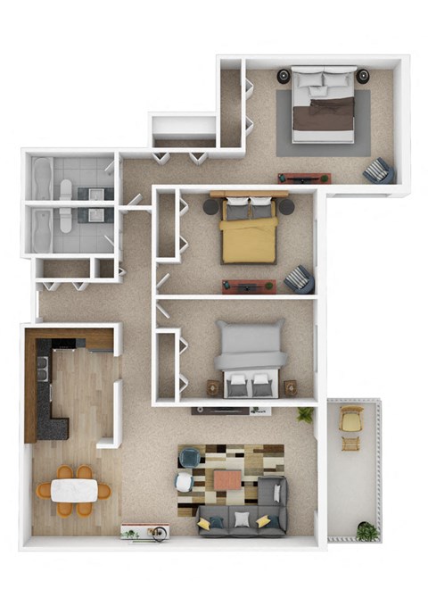 250 Turners Crossroad Studio-3 Beds Apartment for Rent - Photo Gallery 32